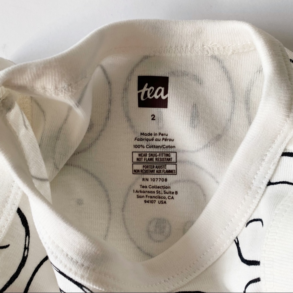 NWT Tea Collection Summer Night PJs, 2 years - Picture 5 of 6